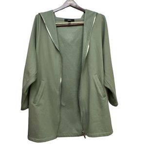 Forever 21 Green Hooded Jacket